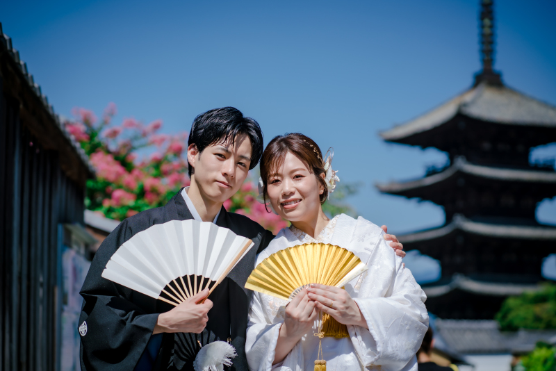 衣装1点ロケ撮影in八坂の塔周辺