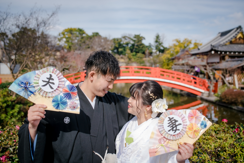 もう一度扇子で♡