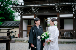 衣装1点神社仏閣でのロケ撮影♪