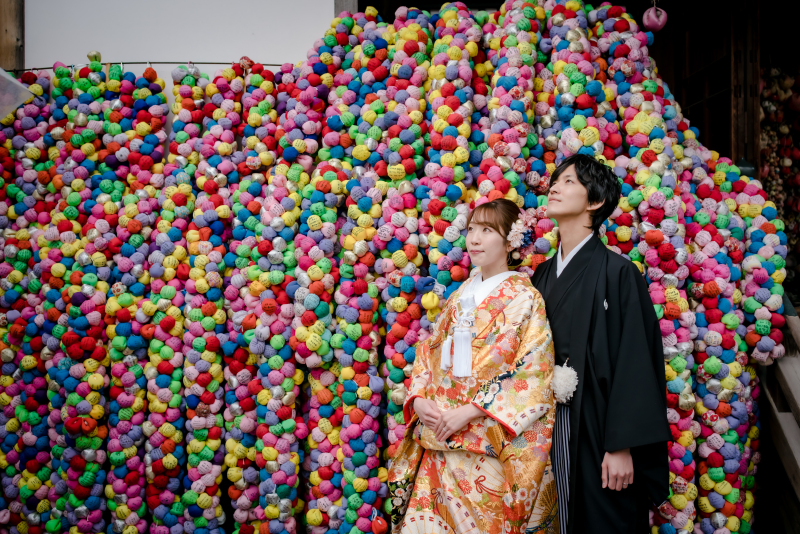 八坂庚申堂にて&hellip;