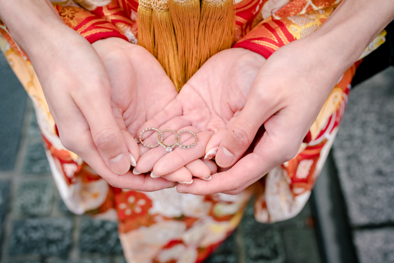 ラストは指輪ショット♪