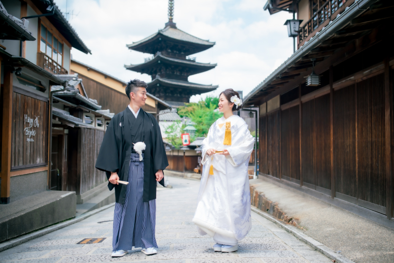 五重塔と街並み