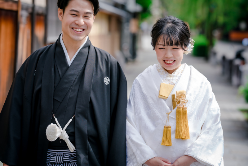 移動中のお二人