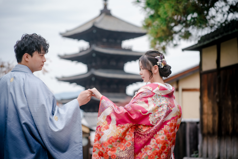 1か所目は八坂の塔周辺！