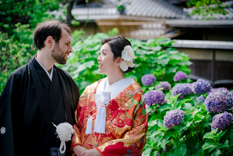 紫陽花ショット！