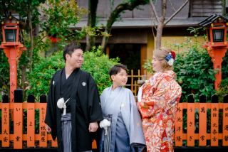 お子さんも一緒に♪和装で祇園ロケ撮影！