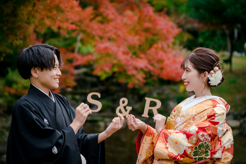 イニシャルオブジェを使って...♡