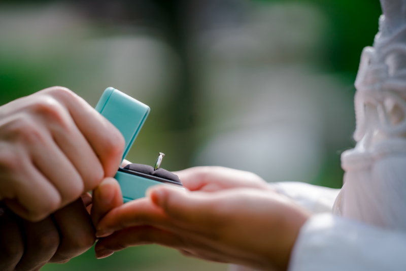 指輪&times;手元ショット！