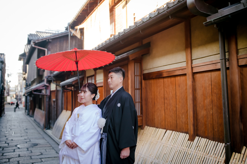 京都らしい町並みで&hellip;