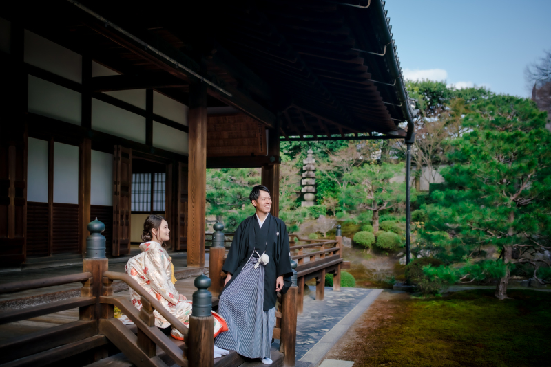 衣装1点&times;神社仏閣のロケ撮影♪