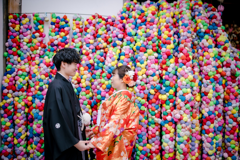 八坂庚申堂にて&hellip;