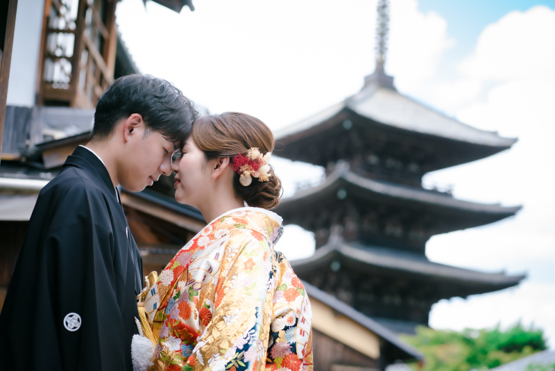 おでこくっつけて&hellip;♡