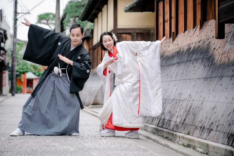 最後は決めポーズ！