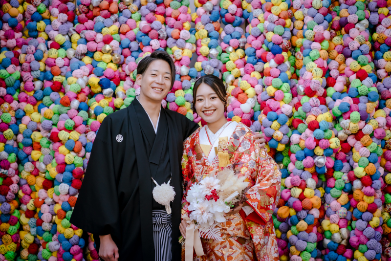 八坂庚申堂にて♡