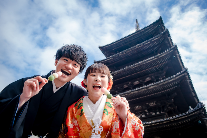 お団子ショット♪