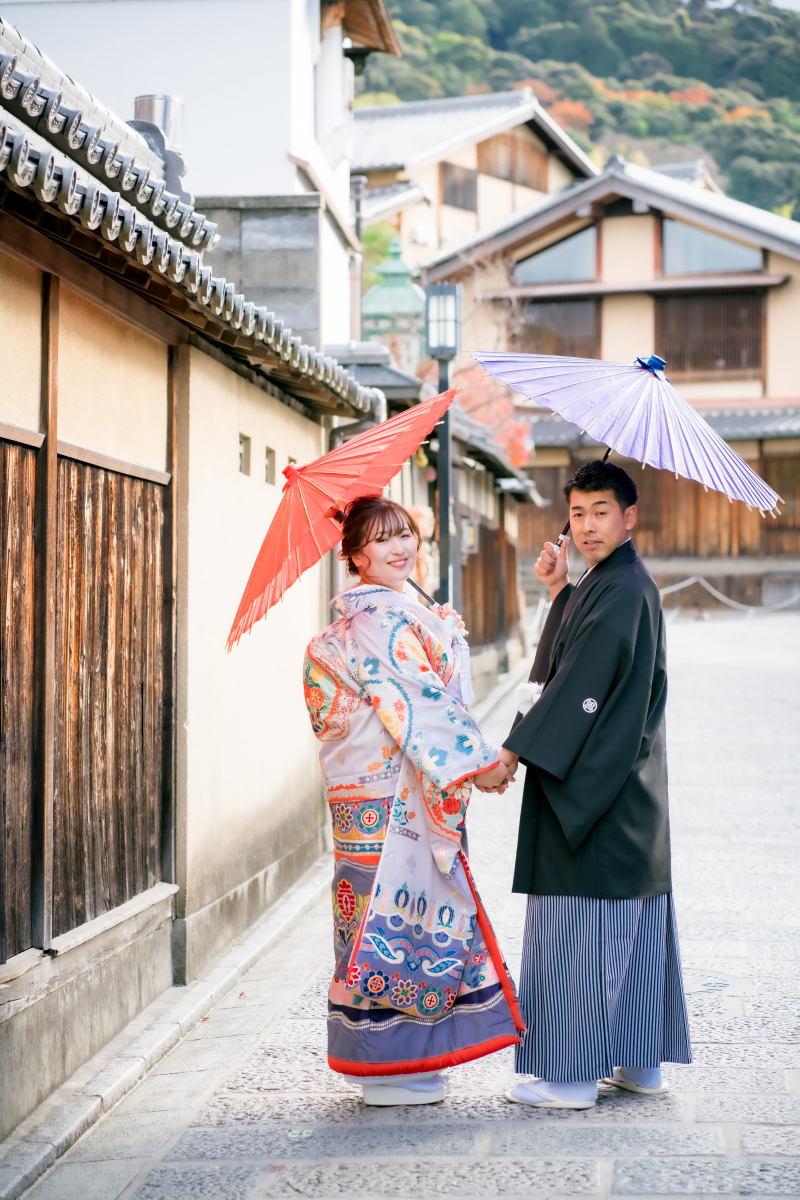 振り返りショット