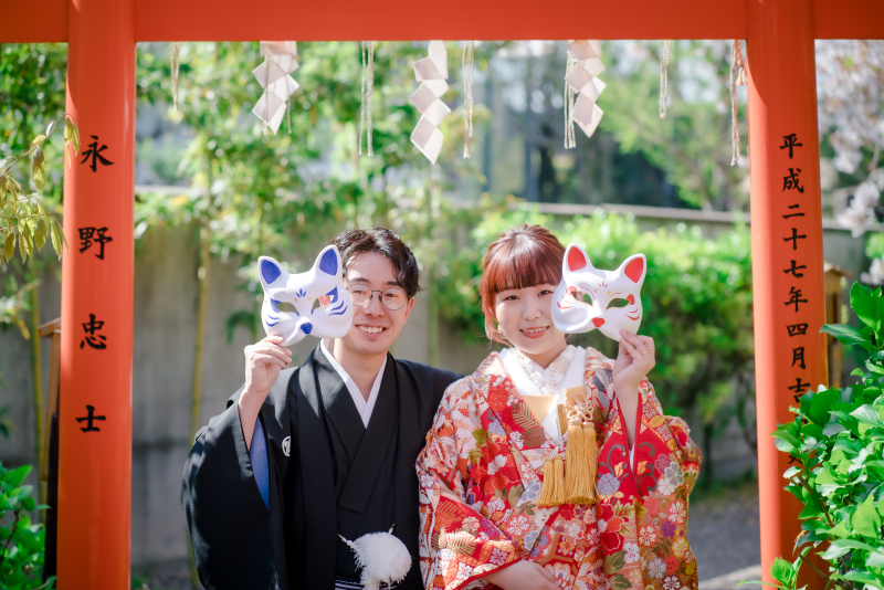 神社仏閣にて衣装1点ロケ撮影！