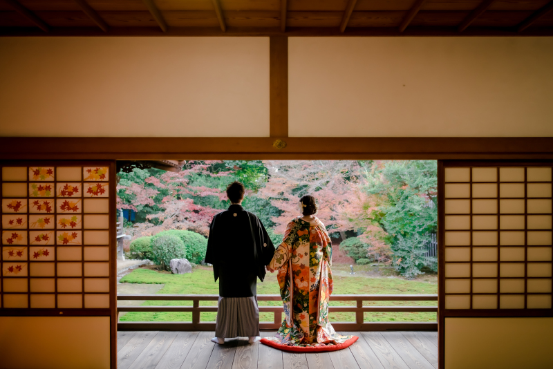 建物内に移動！