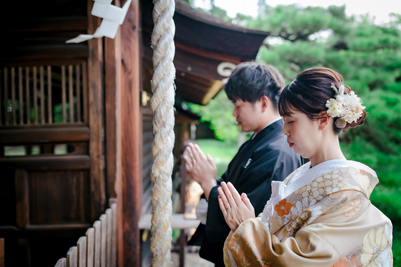 お参りショット