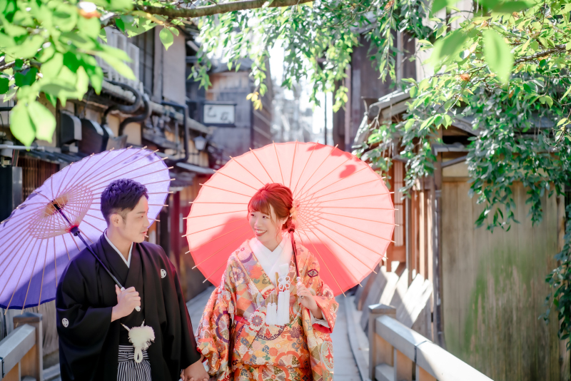 祇園巽橋付近にて