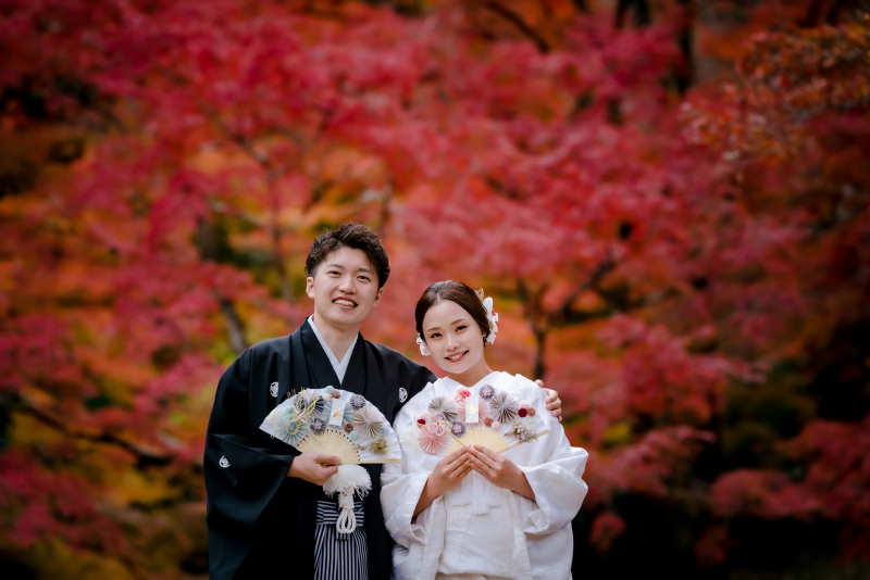 世界が一変！美しい紅葉♪