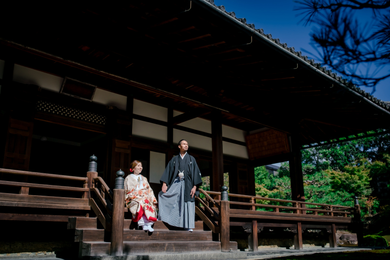 2ヶ所目のロケ地は寺院