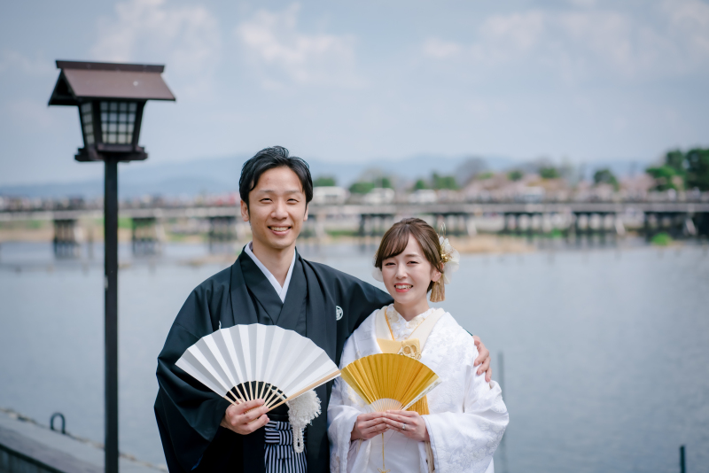 扇子を広げて♪