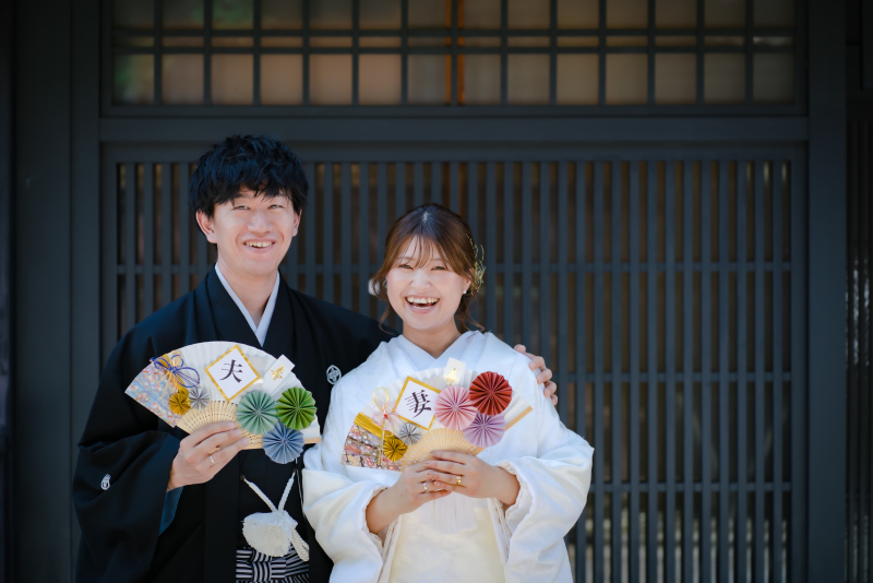 扇子ショット♡