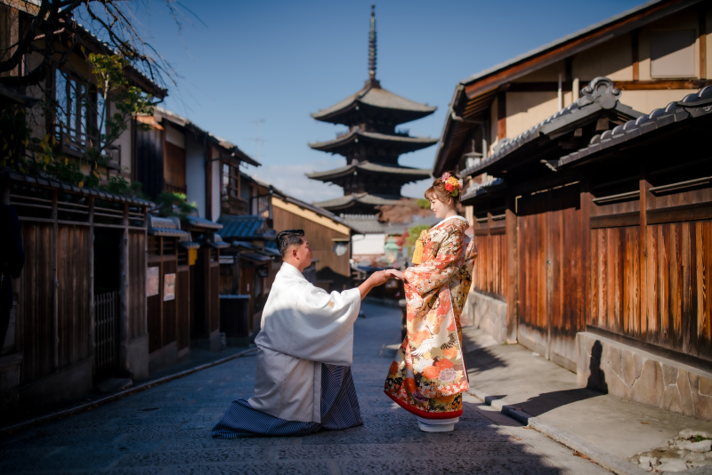 八坂と円山公園のロケ地2ヶ所撮影！