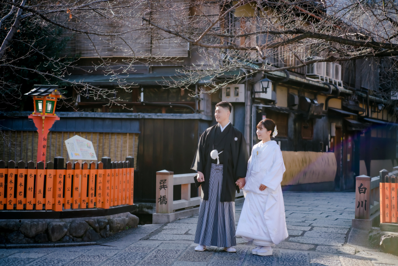 祇園の街並みで衣装１点ロケ撮影！