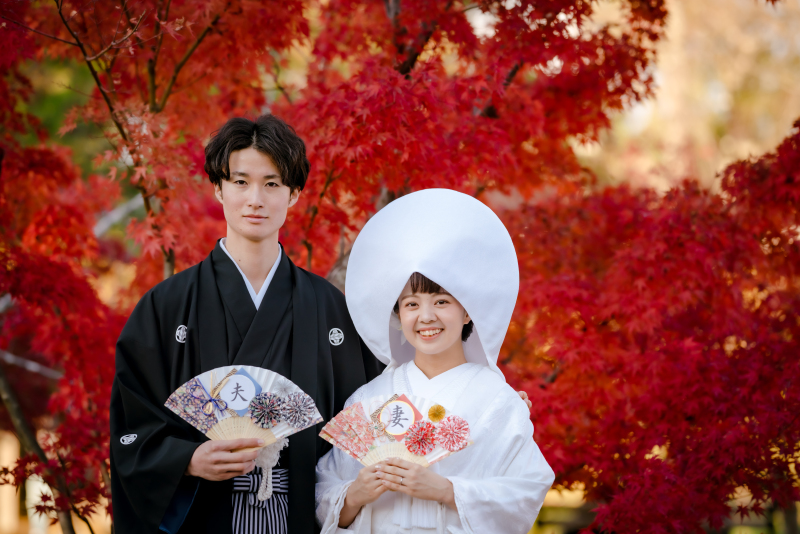 紅葉シーズンの円山公園ロケ撮影!