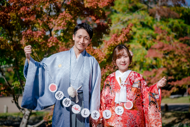 結婚しましたのガーランド♪