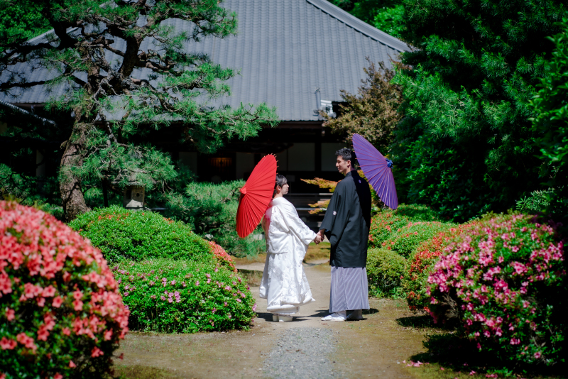 お庭でのショット♪