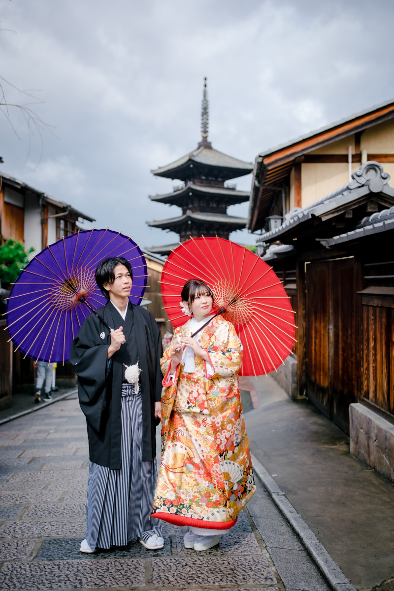 五重の塔や街並み