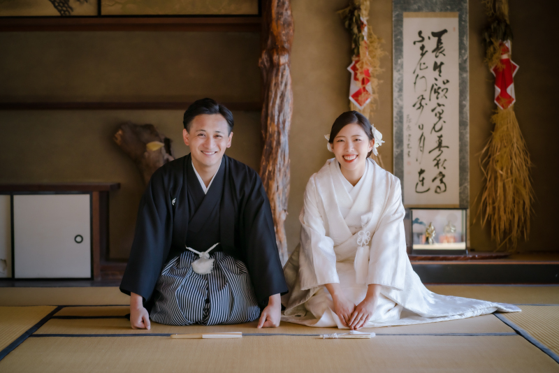 お辞儀ショット