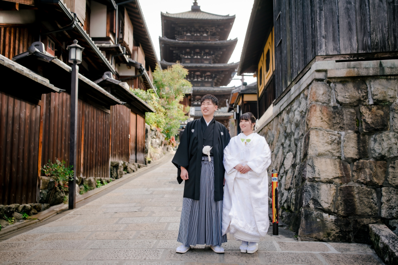 八坂の塔周辺からスタート！