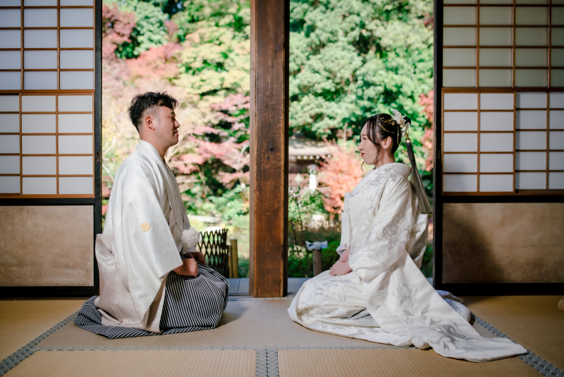 和室で座りショット！