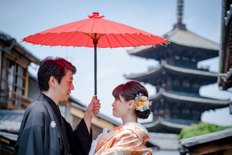 衣装2点八坂周辺と神社仏閣のロケ撮影♪