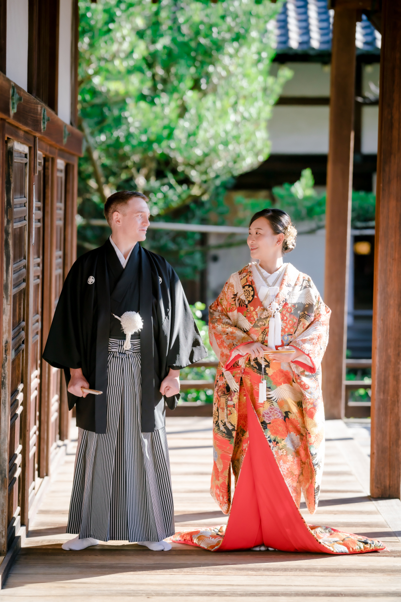 見つめあい&全身ショット