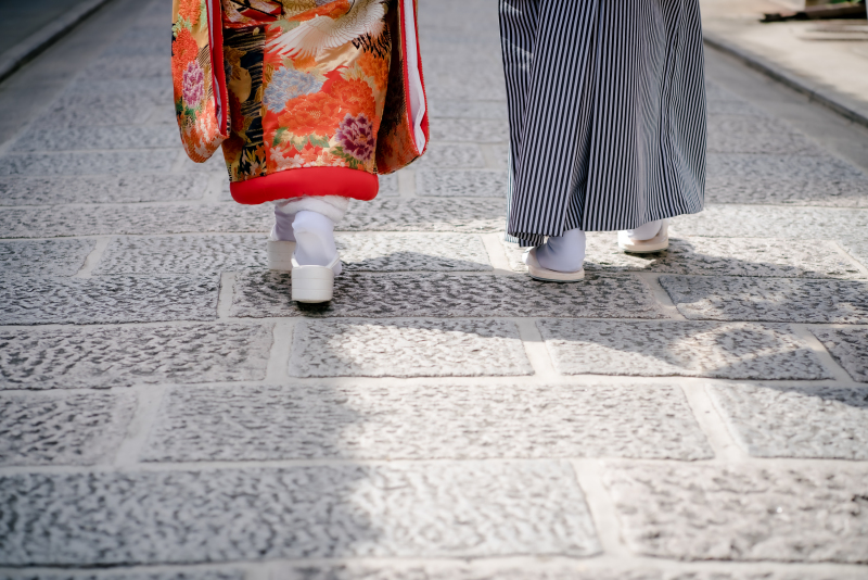 ウキウキな足取り♪