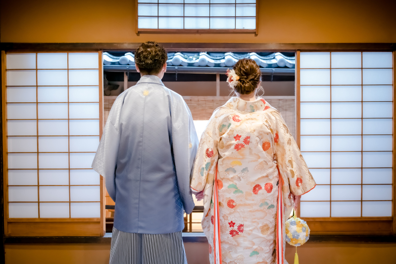 京町屋での撮影