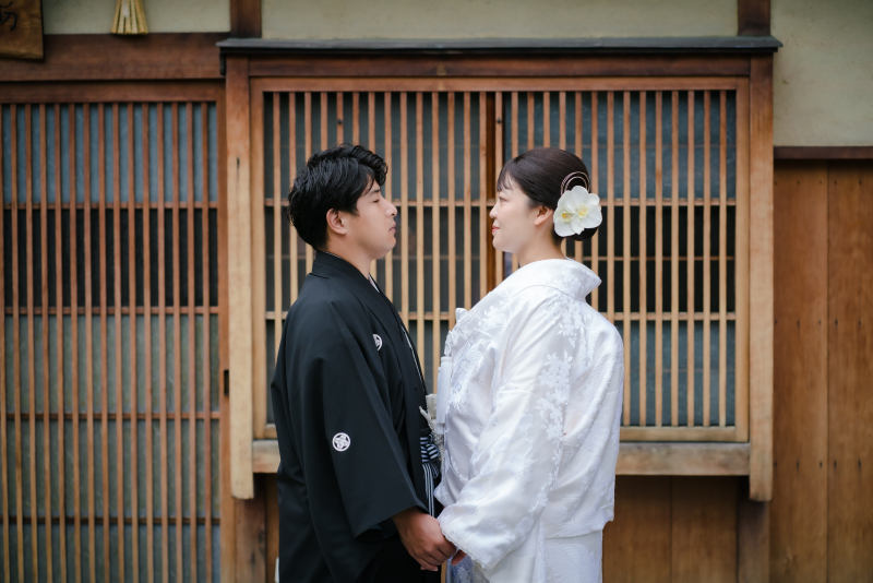 見つめうお二人♡