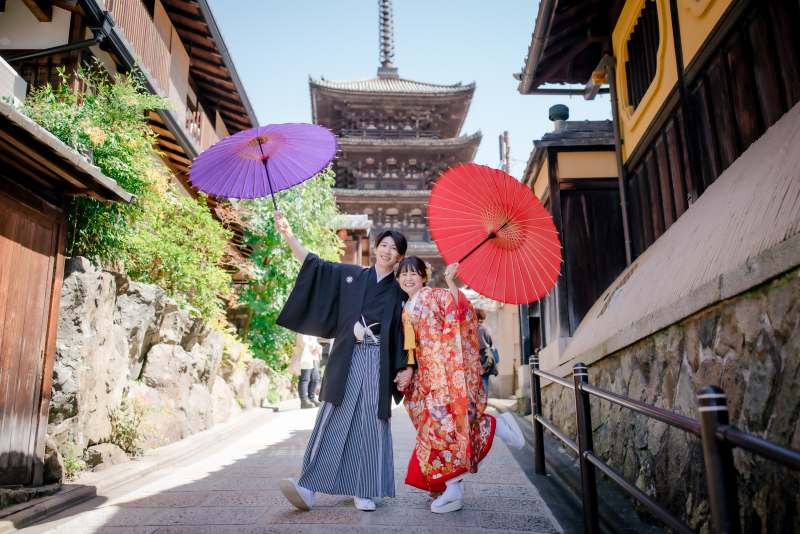 2ヶ所目は八坂の塔周辺!