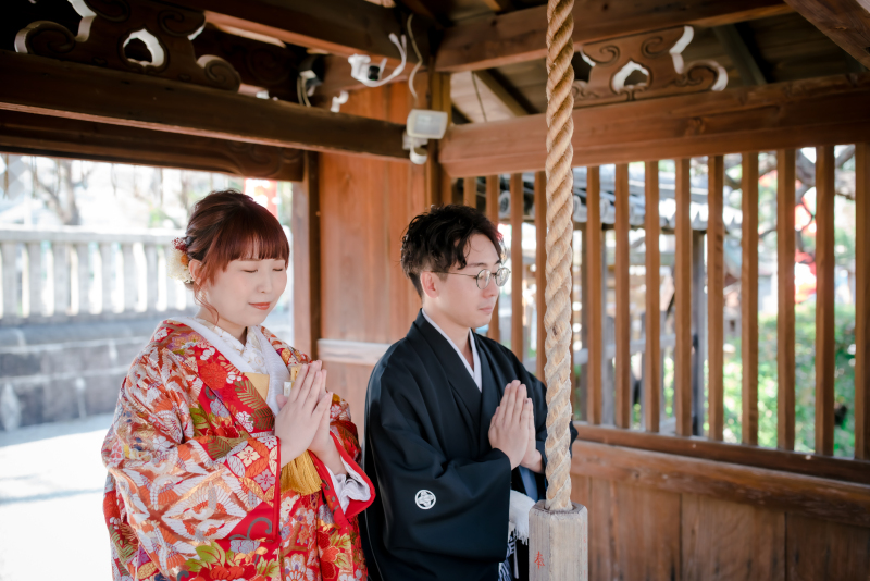 参拝ショットからスタート！