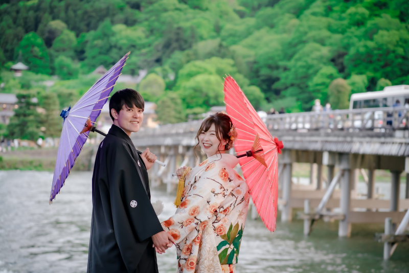 風光明媚なロケーション~嵐山~