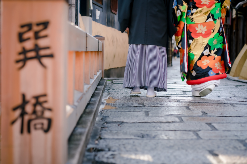 絵になる足元ショット♪