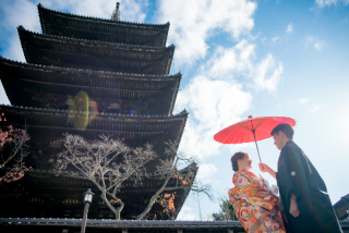 京都の観光スポット！八坂の塔周辺