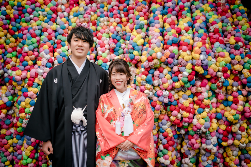 八坂の塔周辺で衣装2点ロケ撮影♪