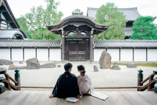 京都の寺院ロケ撮影