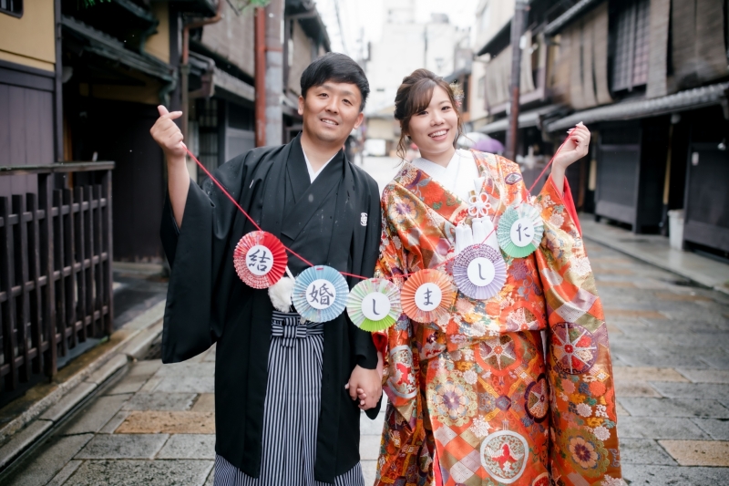 カラフルなガーランド